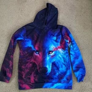 Multi color hoodie